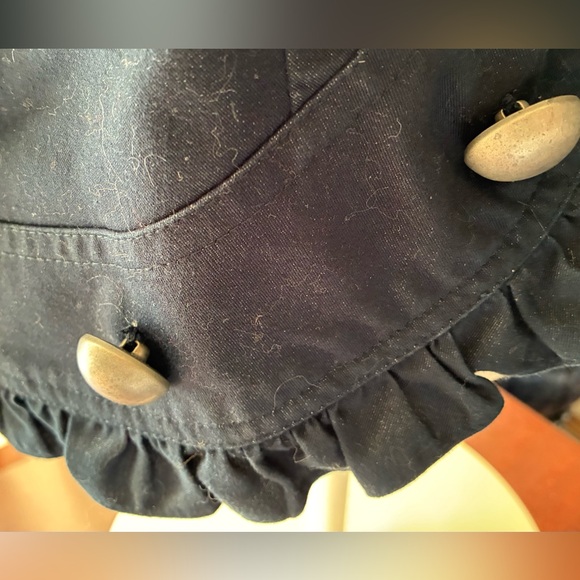 Uniform JPR Elegant Dark Denim Ruffled Blazer Size 1X - Picture 2 of 4